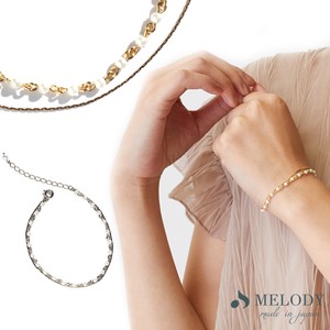 玻璃手链 宝石 珍珠 正装 手链 日本制造