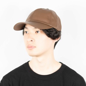 Baseball Cap Faux Leather Synthetic Leather Leather