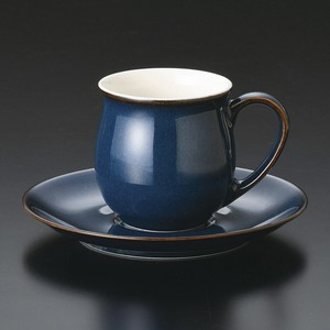 コーヒーカップ&ソーサー パルファンナマコ釉 日本製 美濃焼 モダン 陶器