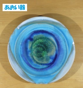 Mashiko Ware Flower Plate