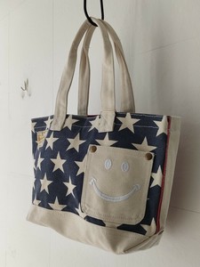 T-D SMILE TO-TO USA FLAG / スマイル トートバッグ USA