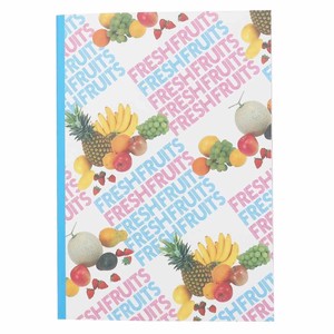 Grid Notebook Fancy Paper A5 Notebook Letter Fruit