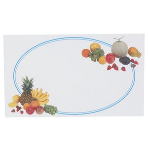 Greeting Card Fancy Fruits Set of 10