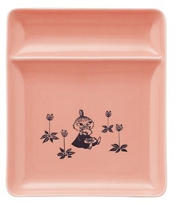 Divided Plate Moomin Pink