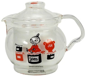 The Moomins Jam Heat-Resistant Glass Pot Little My