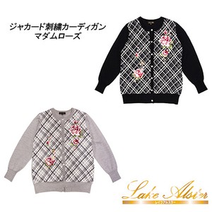 Sweater/Knitwear Cardigan Sweater Embroidered