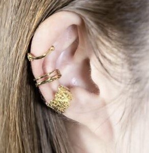 Clip-On Earrings Nickel-Free Ear Cuff