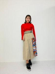 Skirt Pleated Printed
