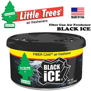 LITTLE Little Tree Fiber Air Incence Ornament BLACK
