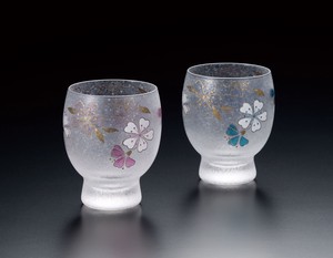 Aderia Glass Premium Nippon Taste Four Seasons Set Made in Japan In a box