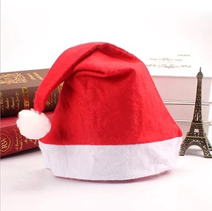 シンプルな赤いクリスマス帽子1126STL318
