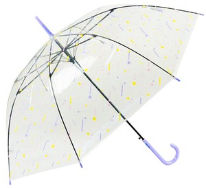 雨伞 星星 透明 58cm