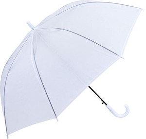 Vinyl Umbrella Jean 60 cm Emboss Milky White