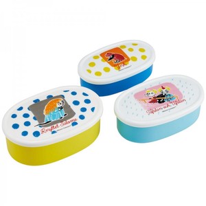 Bento Box Moomin Skater Dishwasher Safe 3-pcs set Made in Japan