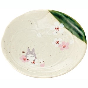 【スケーター】となりのトトロ　桜柄　陶器食器シリーズ　深皿  日本製