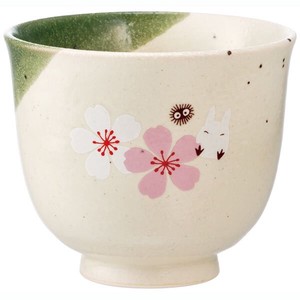 My Neighbor Totoro Sakura Pottery Plates Series Japanese Tea Cup Cup Made in Japan