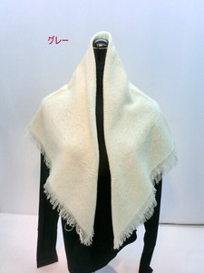 Thin Scarf Jacquard Autumn Winter New Item Made in Japan