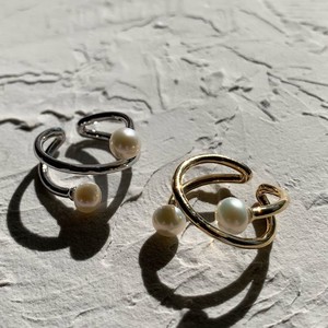 Unite Pearl Earcuff &Ring