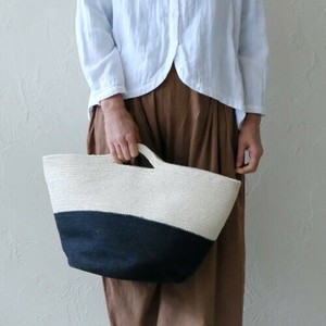 ＜フェアトレード＞ジュート2トーンBAG