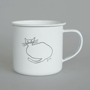 Enamel Mug Cat
