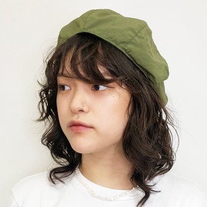 【2024春夏】新色追加 シワナイロン 薄手 軽い ベレー 帽子 メンズ レディース