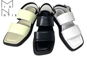 Double Belt Thick-soled Sandal