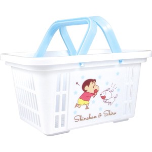 "Crayon Shin-chan" Mini Character Basket White