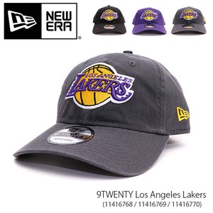 ニューエラ【NEW ERA】9TWENTY Los Angeles Lakers ロサンゼルス・レイカーズ キャップ 帽子