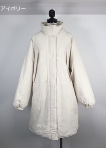 Coat Cotton Batting Stand-up Collar