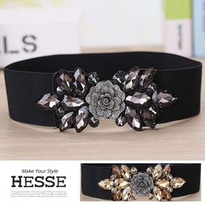 Flower Jewelry Attached Belt 65