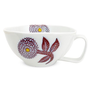 HASAMI Ware Made in Japan Soup Cup 6cm Dahlia Purple