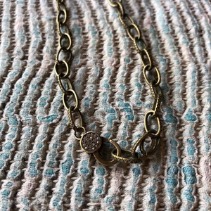 Chain Necklace Antique Gold