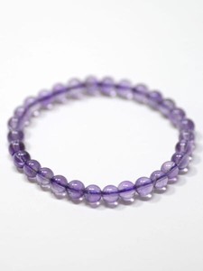 天然紫水晶手链 经典款 手链 6mm
