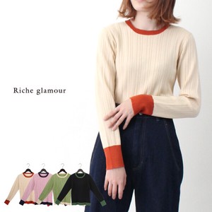 2022 Knitted Neck Pullover