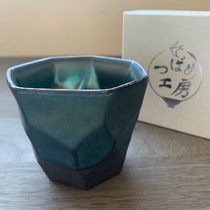 美浓烧 杯子/保温杯 陶器 金属感 日本制造