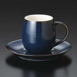コーヒーカップ&ソーサー シュプレムナマコ釉 日本製 美濃焼 モダン 陶器