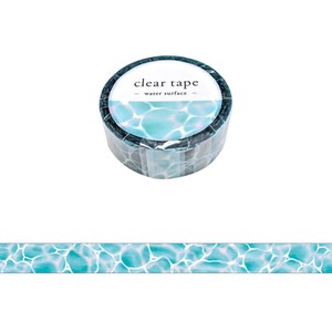 Washi Tape Water Surface Clear Tape 15mm Width