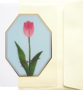 Verre ｸﾞﾘｰﾃｨﾝｸﾞｶｰﾄﾞ Tulip