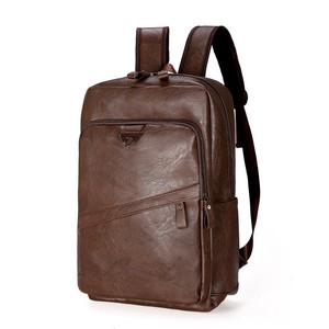 Men's Bag Leather Backpack Outdoor Good Travel Backpack A4 2022