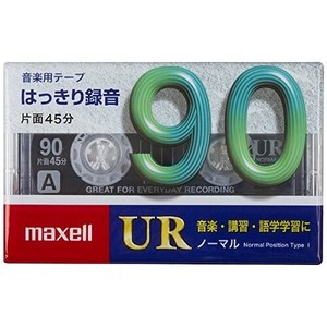 マクセル カセットテープ（90分） UR-90M「2022新作」