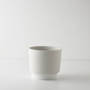 Mino ware Yamatsu Pot/Planter White Made in Japan