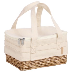 Outdoor Item Lunch Bag White Canvas