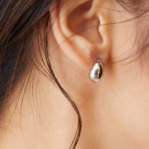 耳环 宝石 简洁 日本制造