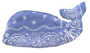 Pouch Paisley Animal Whale