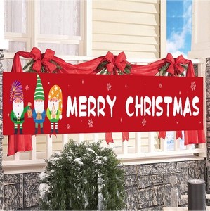 Christmas Banner HOLIDAY Tea Decoration 2