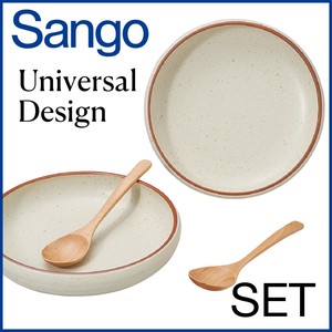 SANGO 8 16 Spoon Plate Rice Set Question Matching