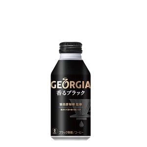 【ケース単位で販売・入数24】ジョージア 香るブラック ボトル缶 400ml