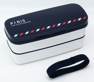 ◆SALE◆【PARIS】 弁当箱二段　ランチボックス　 抗菌<日本製>