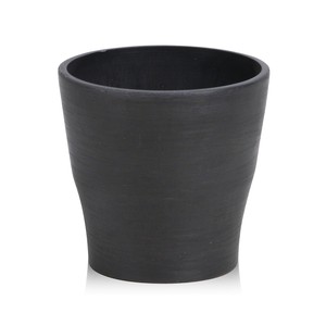 Flower Vase Resin Pot black M