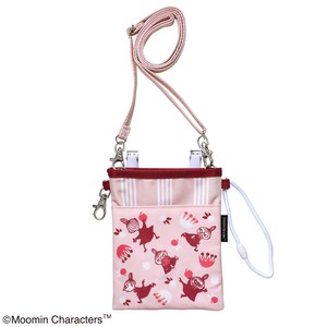 The Moomins 3 soft Pen Pouch Little My Stripe Pink 8